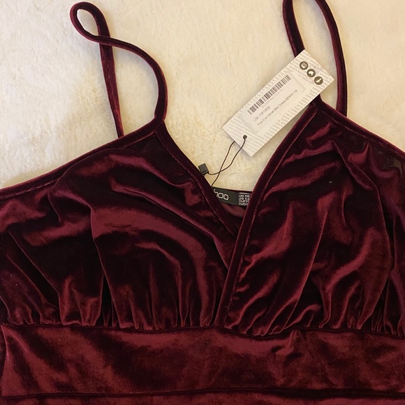 Boohoo Plus Dresses Red Velvet Dress Plus Size Poshmark